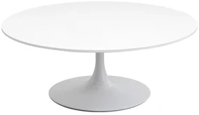 Schickeria konferenčný stolík biely Ø110 cm