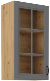 Kuchynská skrinka Stilo dustgrey/artisan 40gs/90 1f