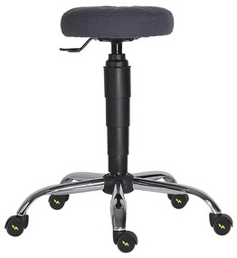 Pracovná stolička Mini Antistatic, sivá