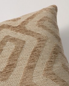 Karin - jednoduchá obliečka, 60x40cm farba produktu béžová látka zapletaná, vzorované