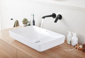 Hansgrohe Vivenis, umývadlová batéria pod omietku, 2-otvorová inštalácia, EcoSmart, čierna matná, HAN-75050670