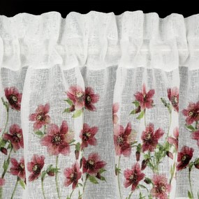 KRÁTKA ZÁCLONA NA PÁSKE ISA 150X30 CM VIACFAREBNÁ