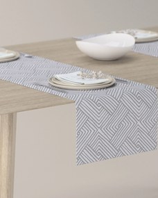 Štóla na stôl farba produktu strieborná látka zapletaná, vzorované