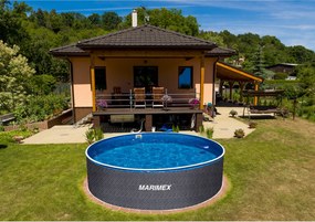 Marimex | Bazén Marimex Orlando 3,66x1,07 m s príslušenstvom - motív RATAN | 10303050
