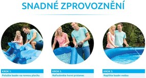 Intex | Bazén Tampa 4,57x1,22 m s kartušovou filtráciou a príslušenstvom | 19900042