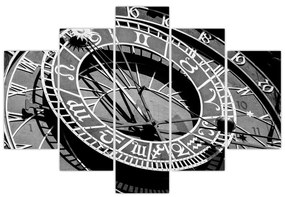 Obraz - Astronomické hodiny, Praha, Česká Republika (150x105 cm)