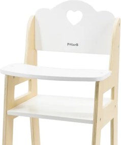 Drevená stolička pre bábiky Viga 44237 PolarB