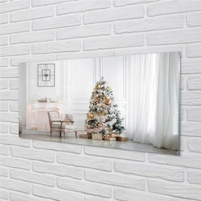 Obraz na akrylátovom skle Vianočné ozdoby 100x50 cm