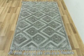 Koberec Berber 6846 l.3D sivý
