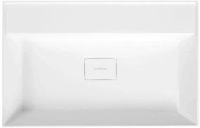 Sapho Sapho, GODIVA umývadlo 68x44cm, liaty mramor, biela, GU068-0