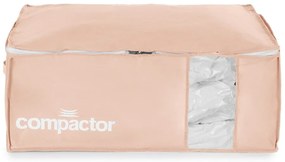 Vákuový plastový úložný box na oblečenie 65x45x27 cm Pink Edition – Compactor
