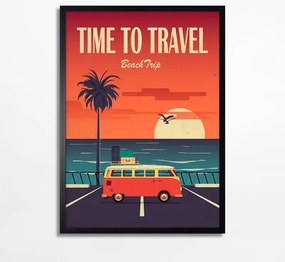 Moderná maľba MORE TIME TO TRAVEL II 50x70 cm