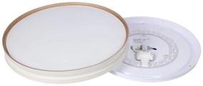Biele LED stropné svietidlo 40x40 cm Montana – Candellux Lighting