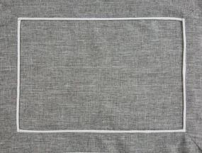 SADA 4 KS PRESTIERANIE NA STÔL MEGI 40X30 CM SIVÁ