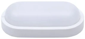 SOLIGHT LED vonkajšie prisadené svietidlo 13W/230V/910Lm/4000K/120°/IP54, oválne biele