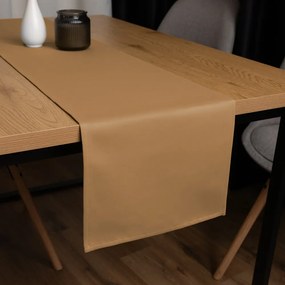 Biante Dekoračný behúň na stôl BKU-120 Bronzovo hnedý 20x120 cm
