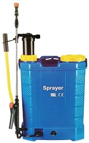 Akumulátorový postrekovač 2v1 KF-16C-47 s objemom 16 litrov s 5 rôznymi hlavami