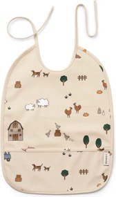 Liewood Nepremokavý podbradník Lai Farm Sandy