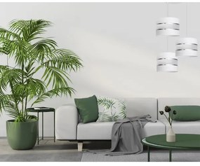 Luster na lanku HELEN 3xE27/15W/230V biela