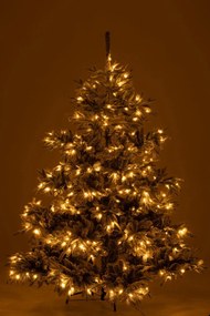 Umelý vianočný stromček Snowy s 420 LED svietidlami veľký – 198*198*240 cm