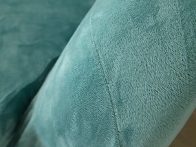 Napínací poťah na 2miestnu sedačku VELTO Farba: Modrosivá
