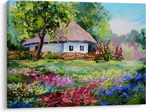 Obraz - Chalupa (70x50 cm)