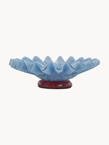 Ručne fúkaný servírovací tanier Lori, Ø 18 cm