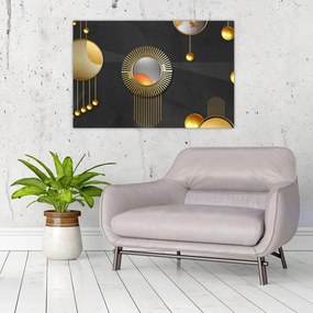 Obraz - Abstrakcia (90x60 cm)