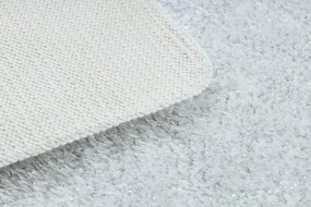 Sada kúpeľňových koberčekov SYNERGY glamour / lurex, biela