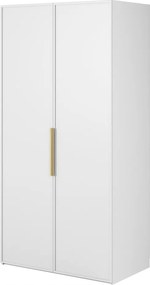 Šatníková skriňa Forry V (biela)