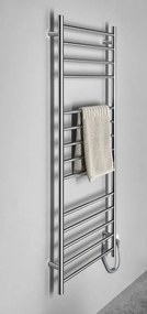 Sapho Sapho, REDONDO elektrický sušiak uterákov, guľatý, 600x1500 mm, 130 W, leštená nerez, ER250V