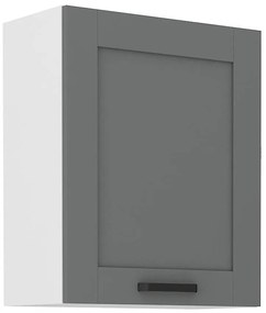 Kuchynská skrinka Luna dustgrey/biela 60G-72 1F