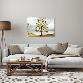 Sklenený obraz - Rozkvet (70x50 cm)