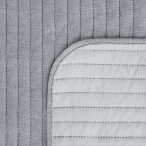 PREHOZ NA POSTEĽ GLORI 170X210 CM STRIEBORNÝ