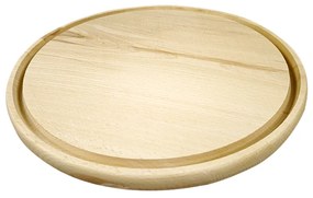 AMADEA Drevená servírovacia doska - podnos, masívne drevo, 30 cm