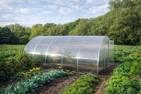 Skleníkový tunel Atlant 4*12 m s polykarbonátom 4 mm