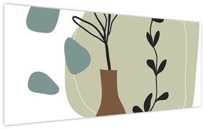 Obraz - Kvety vo váze N⁰2 (120x50 cm)