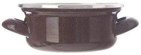 Orion Smaltovaný kastról s lemom Brown, 0,65 l, 0,65 l