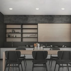 Brilo - SADA 3x Kúpeľňové podhľadové svietidlo 1xGU10/9W/230V IP23 biela