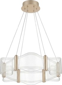 Toolight Rea, ZÁVESNÁ STROPNÁ LAMPA G151-CP GOLD, OSW-04707