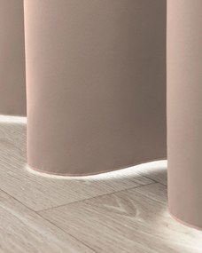 Zatemňovací záves na riasiacu pásku rose beige 140 x 280 cm 1 ks.