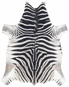 Koberec imitácia kože Zebra G5128-1 biela-čierna