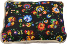 Vankúš z ovčej vlny tmavý