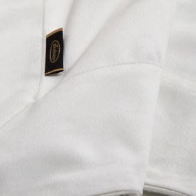 SADA 4 KS PRESTIERANIE NA STÔL VELVET 30X40 CM BIELA