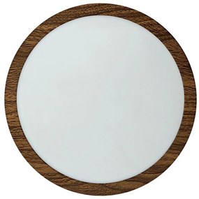 LED Stropné svietidlo RING LED/18W/230V 4200K pr. 21 cm hnedá