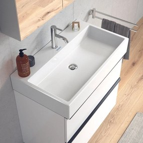 DURAVIT Vero Air umývadlo do nábytku s otvorom, bez prepadu, 800 x 470 mm, biela, 2350800041