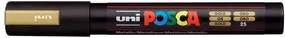 Popisovač akrylový UNI Posca PC-5M zlatý