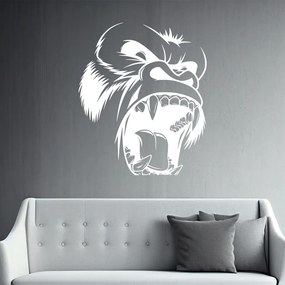 Veselá Stena Samolepka King Kong Farba: bílá, Veľkosť: 100 x 84 cm