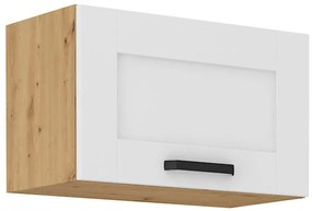 Kuchynská skrinka LUNA biely mat/artisan  60gu-36 1f