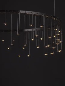 Luxusný luster Stellar 65 čierna